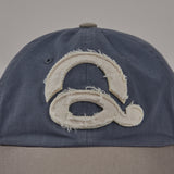 Washed Logo Ball Cap (BlueGrey/Beige)
