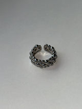 Crystal Pavé Open Ring