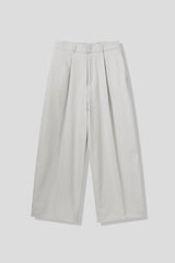 No.1348 ベーシックワンタックワイドスラックス (3color)