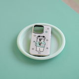 スターソフトコーンスマートフォンエポキシケース(Gray color)