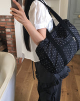 Cuzie Big Dot Shoulder Bag