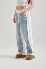 PATCH DENIM -WHITE
