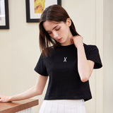 VA 3D ロゴクロップTシャツ / ブラック