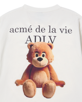 25FW ACベアベーシックロゴ半袖Tシャツ クリーム