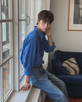 [1+1] Konen Cotton Basic Long Sleeve Shirt