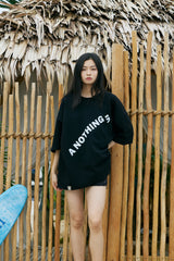 ダイアゴナルピン二ット1/2ボックスtシャツ