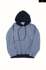 Baron stripe over hoodie