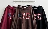 Enwa NYC Stars and Stripes Boxy Fit Hoodie