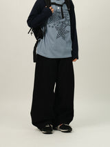 AND Pin-tuck Balloon Pants