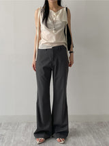 [Unisex] Summer Bootcut Wide Slacks