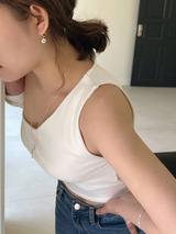 シルバーベルピアス (シルバー)