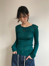 [MD pick]  マンスリーエッセンシャルノースリーブトップ (12 colors)