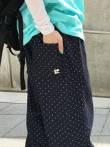 [Ritcore MADE] Mini Dot Wide Denim Pants (2c)