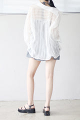 Odin See-through Overfit Shirt