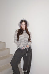 Corduroy Banded Layered Pants