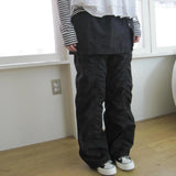 Shirred Skirt Pants