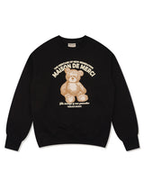 UNISEX Bare Friends レギュラーフィットスウェットシャツ ブラック (FCF1TS322M)