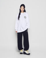 25FW ウォーキングACベア長袖Tシャツ ホワイト
