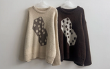 Somyi Bold Dice Graphic Oversized Fit Knitwear