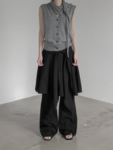 Lumen Scarf Shawl Knit Vest