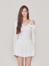 Bunny top set (Ivory)
