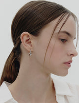 26SS★ Precise (W) Hoop Earrings M
