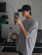ASCLO Heart Point Border Short Sleeve T Shirt (2color)