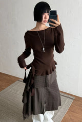 BUTTON PLAY PANEL SKIRT