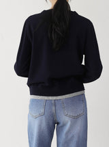 Edge Color Matching Knit