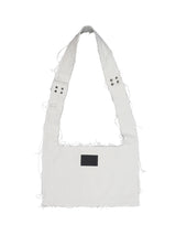 TWO-WAY RAW CROSSBAG / LIGHT GRAY