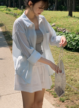 #AN Lace Strap Cap Sleeveless (3color)