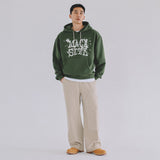 VINTAGE LOGO HOODED T-SHIRT KHAKI