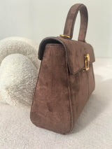 Suede Faux Leather Vintage Tote Cross Bag