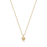 [Go Yunjung, ITZY Yuna Worn] ティアドロップ925シルバーネックレスN045-01G