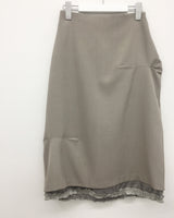 Amud Pintuck Midi Skirt (2color)