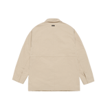 25SS OVRERSIZE FOUR POCKET WORK JACKET BEIGE
