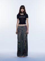 Emoha ノーゲストリストスローガンクイックダイイングスポーツボタンTシャツ