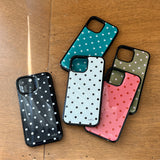 dot epoxy bumper case(strawberry)