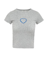Heart Circle Lettering Tee