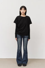 (W) Drape Top