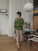 バーニスリネンバミューダパンツ