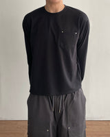 Pocket Crop Long Sleeve
