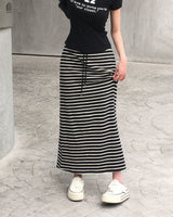 [MADE] Maxi-Striped Long Skirt