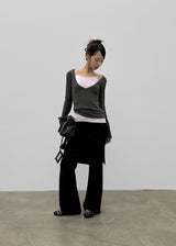 [MADE] Ver String Midi Skirt Pants