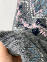 Winter Cozy No Collar Knitwear Zip-Up Cardigan
