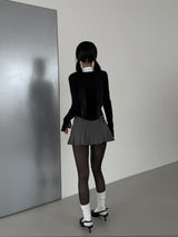 salt  knit double top(2 color)