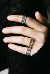 Vintage bead ring