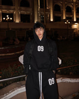 RIPOFFF 09 Logo Boxy Hoodie