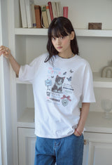26SS★ キトゥンガーデン半袖Tシャツ