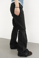 slim low rise boots-cut pants(S-L)